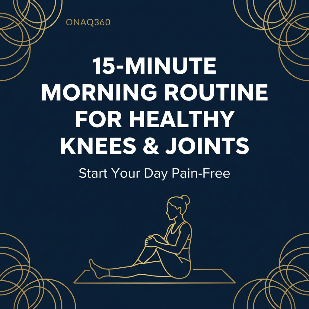15-Minute Morning Routine for Healthy Knees & Joints (E-Book)