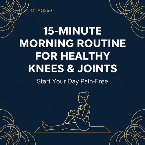 15-Minute Morning Routine for Healthy Knees & Joints (E-Book)