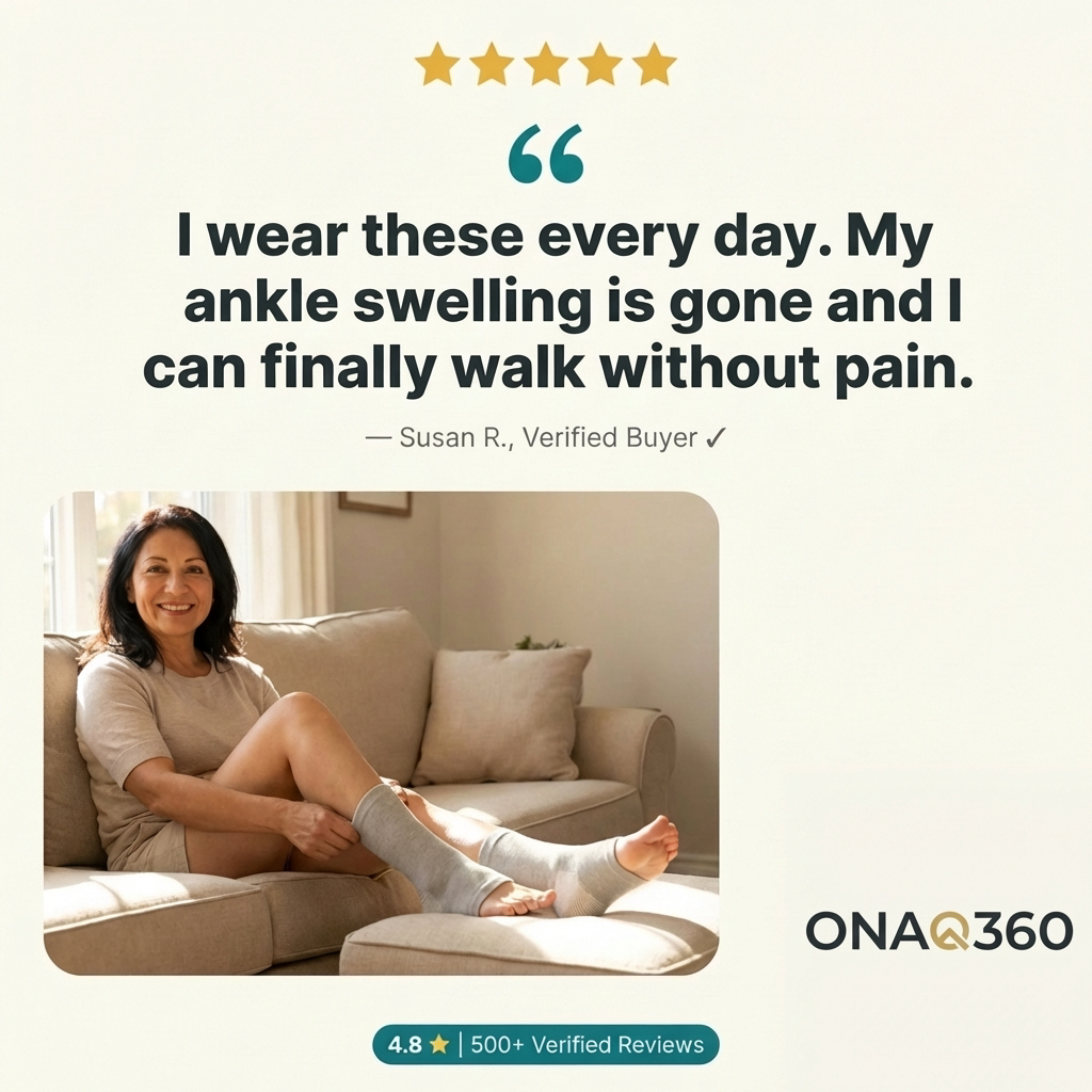 ONAQ360™ AnkleEase Bamboo