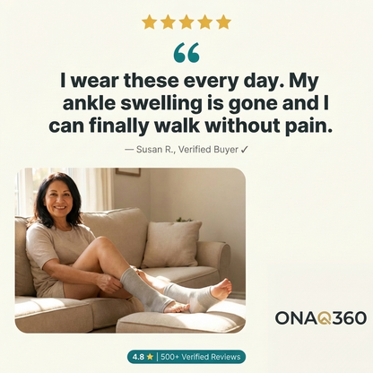 ONAQ360™ AnkleEase Bamboo