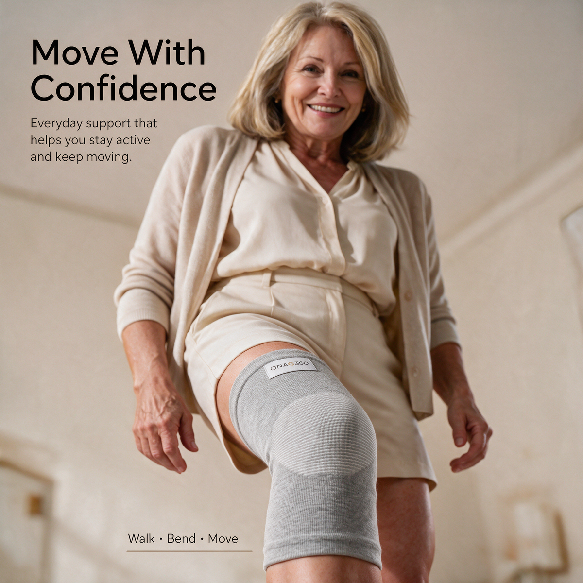 FLEXLIFE BAMBOO KNEE SLEEVE